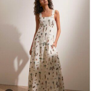 NWT Commense Linen blend vacation dress